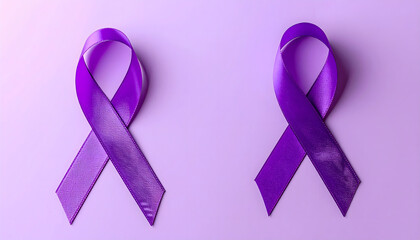 Elder Abuse Awareness: Purple Ribbon