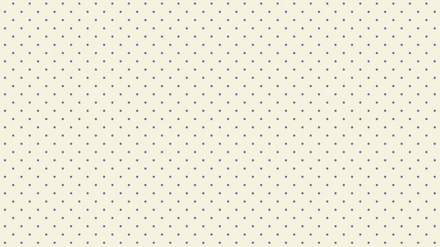 A looping video of alternating flashing blue and red dots