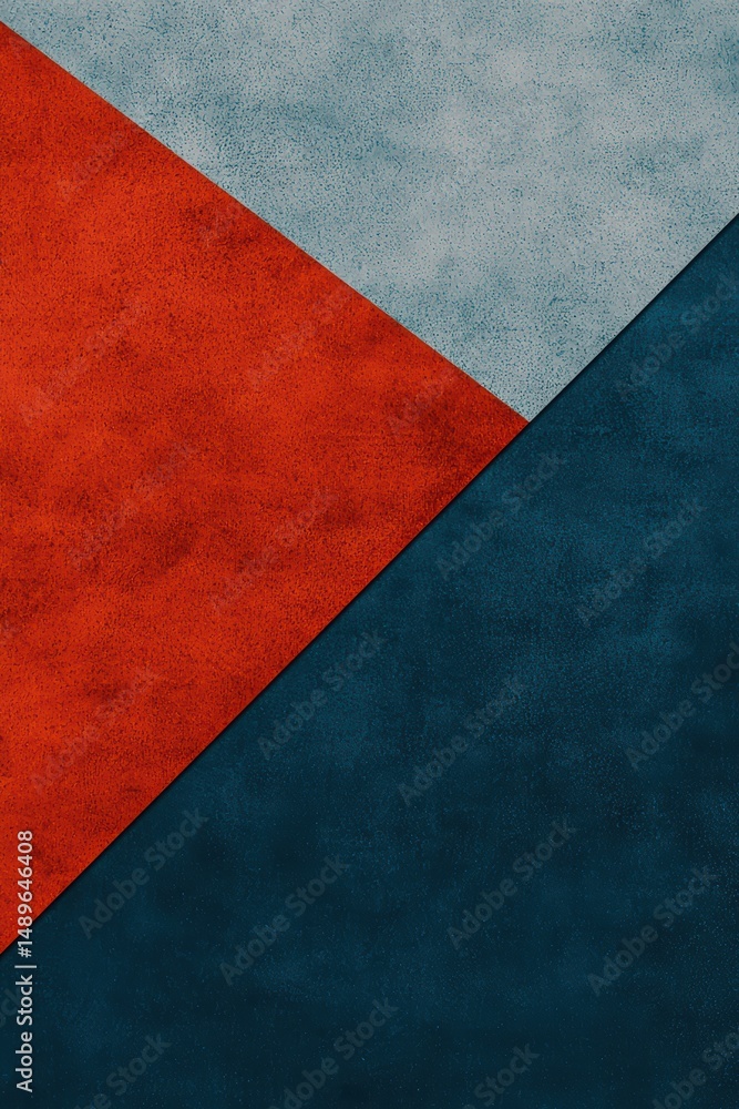 Poster abstract geometric background with textured colors and shapes