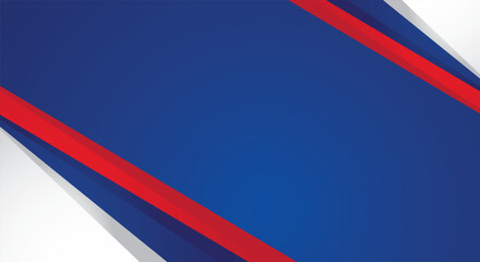 Modern red blue abstract background template design