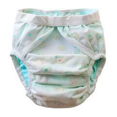 Baby diaper isolated on transparent background 