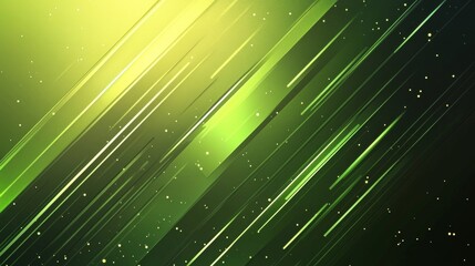 Abstract modern bright green gradient background with glowing neon diagonal lines element. Trendy simple texture creative design. Suit for cover, poster, advertising, website, flyer