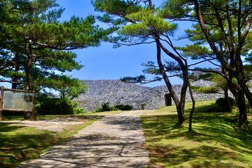 座喜味城跡・二の郭（沖縄県・読谷村）
