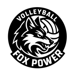 Fox Wolves Sport Logo Animal Icon Symbol