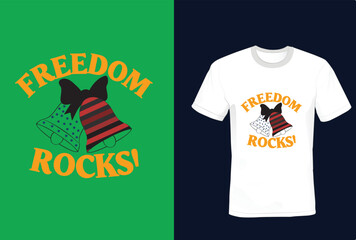 t-shirt print,4th of July Prep ,freedom rocks t-shirt design