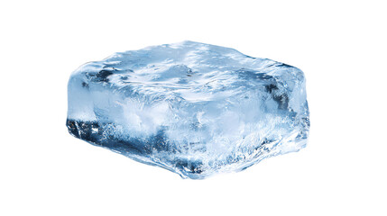 Obraz premium a piece of ice sitting on top of a table