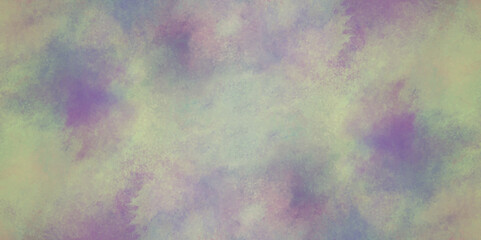 Abstract smooth pastel light pink wet effect hand drawn canvas aquarelle background, watercolor paper textured illustration, abstract aquarelle emerald backdrop and horizontal template.