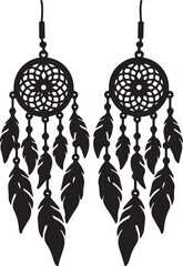Fototapeta premium Dreamcatcher Earring Bundle