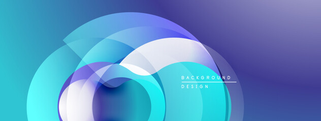 Abstract flowing shapes, vibrant blue purple gradient. Modern design element, smooth curves create dynamic composition.