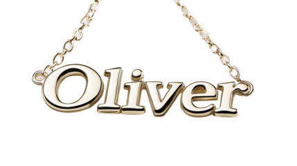 Gold Oliver Necklace