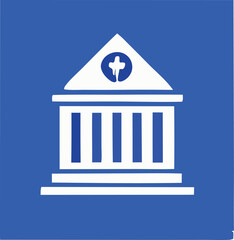 vector illustration of a greek column