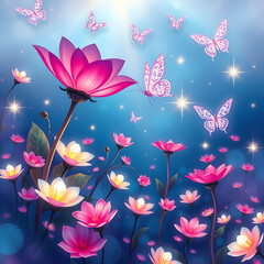 A Garden Plant Paradise Full of Life and Nature