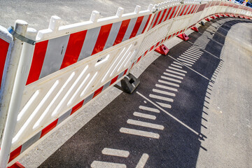 typical security barrier at a street