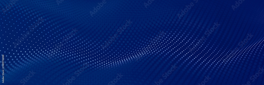 Poster beautiful illustration with glowing defocused dots. dark abstract background of shining particles. 3