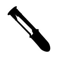 Chemical glass tube lab equipment vector illustration