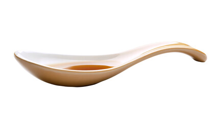 Elegant Ceramic Sauce Spoon