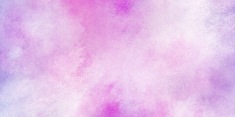 Abstract smooth pastel light pink wet effect hand drawn canvas aquarelle background, watercolor paper textured illustration, abstract aquarelle emerald backdrop and horizontal template.