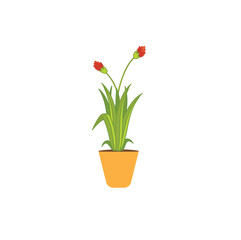 flower pot clipart minimalist plant decoration