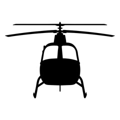 Helicopter flying vehicle vector illustration