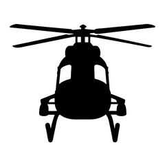 Helicopter flying vehicle vector illustration