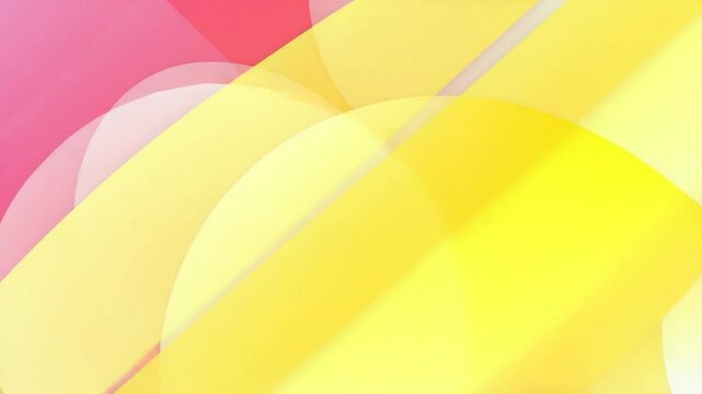 abstract design showcasing colorful shapes with vibrant pink and yellow tones suitable for background
