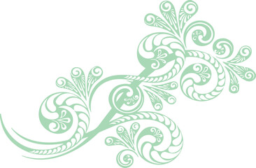 Beautiful flower art and mandala vector design