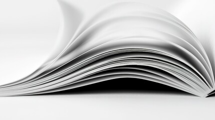 Close-up view of open book pages.