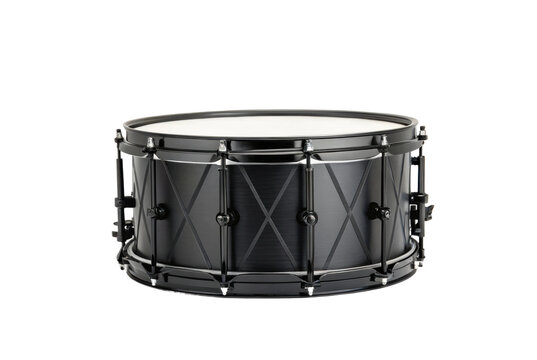 PNG Black marching snare drum on white background