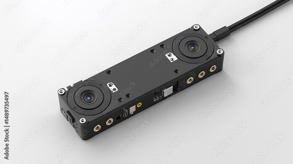 Poster dual camera module
