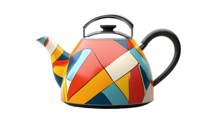 Geometric Pattern Kettle