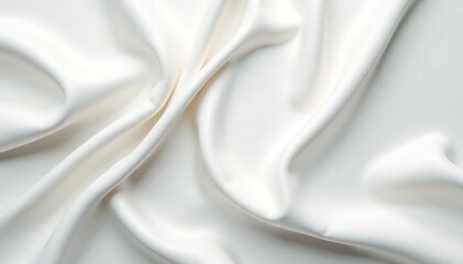 Obraz premium Elegant white velvet, seamless finish Ideal for premium digital art backgrounds , design, seamless