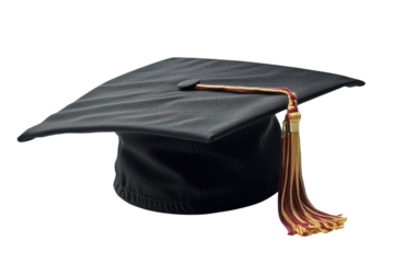 The symbol of academic achievement a graduation cap awaits its wearer celebrating success with on transparent background