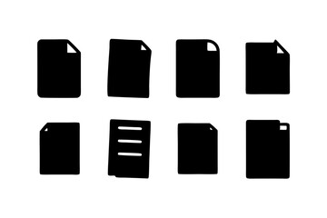 Folded Paper Corner Illustration vector illustration