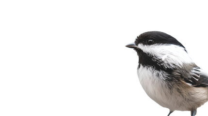 Fototapeta premium a small bird sitting on top of a wooden post