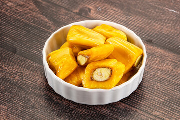 Asian tropical sweet and juicy Jackfruit