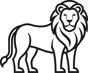 vector illustration of a horse