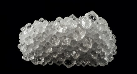 Macro Photography of Sugar Crystals: A Stunning Close-up of Sparkling Sweetness