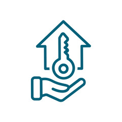 Real estate building property icon, Home Repair Logo Design.