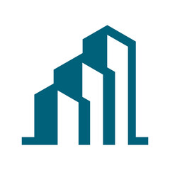 Real estate building property icon, Home Repair Logo Design.