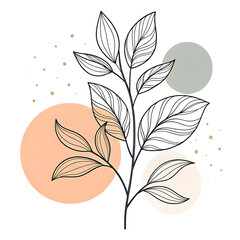 abstract floral background