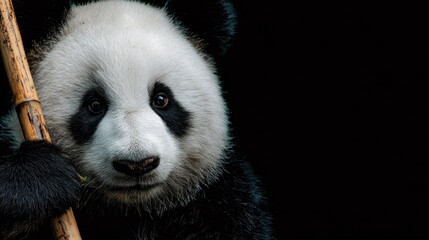 Fototapeta premium Close-up Portrait of a Panda