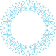 Beautiful flower art and mandala vector design