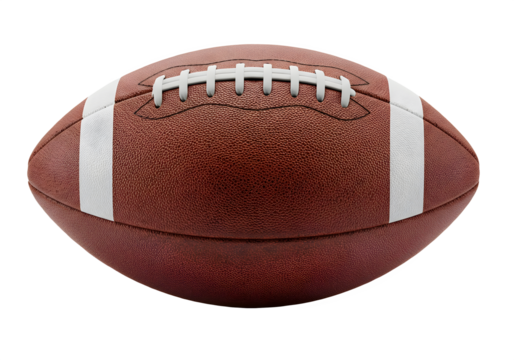 american football isolated on transparent background Generative Ai