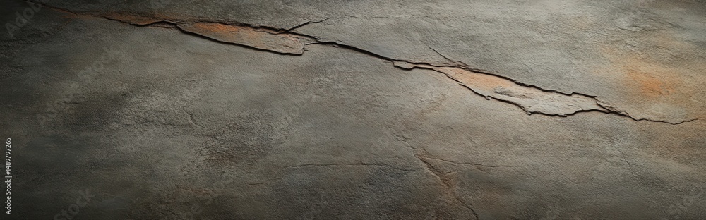 Poster concrete texture with micro cracks and uneven staining creating a weathered appearance