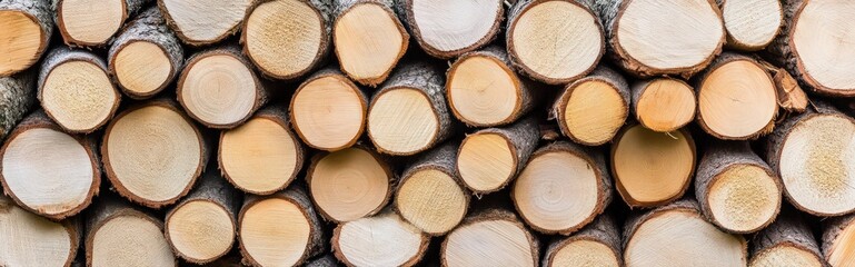 Fototapeta premium Crosscut Wooden Log Texture Macro View