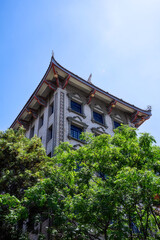 Traditional Chinese Architecture with Modern Elements