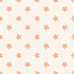 seamless pattern with flowers