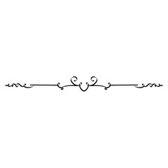 Elegant Line Ornament
