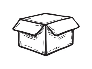 Soft Plyo Box line art illustration