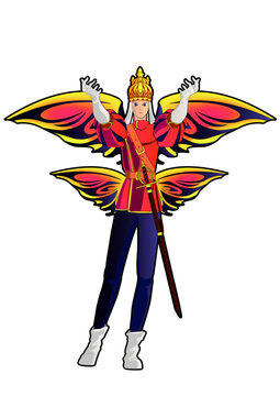 illustration Oberon pixie